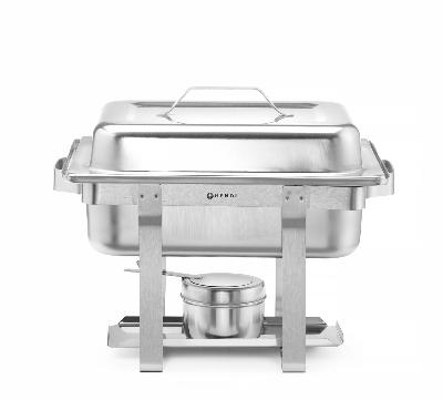 Chafing GN 1/2 satinovaný, HENDI, Kitchen Line, 4,5L, 385x295x(H)310mm KitchenLine 475201