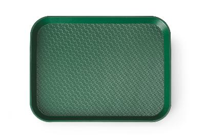 Polypropylénový podnos Fast Food – malý, AmerBox, Zelená, 265x345x(H)20mm Zelená, 265x345x(H)20mm