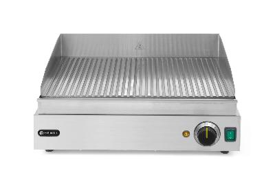 Elektrická grilovacia platňa, HENDI, Profi Line, drážkovaná, 230V/2400W, 527x404x(H)233mm