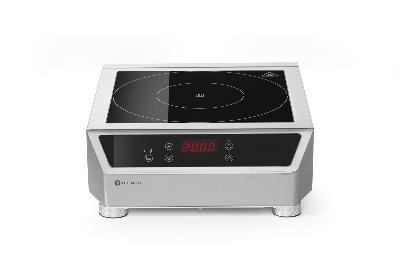Indukční vařič 3500 D, HENDI, Profi Line, 230V/3500W, 342x431x(H)116mm Kód 239711