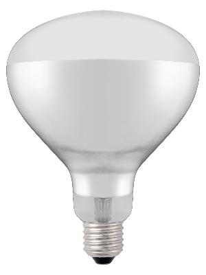 Infračervená ohrievacia žiarovka, HENDI, Biela, 230V/250W, ⌀125x(H)170mm