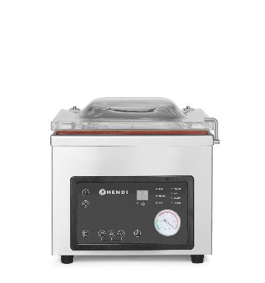 Komorová vákuová balička, HENDI, Profi Line, Zváracia lišta 260 mm, 230V/370W, 330x480x(H)360mm
