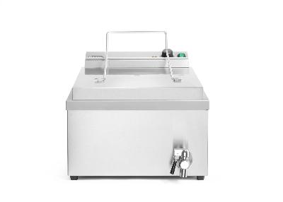 Hlboká fritéza, HENDI, 12L, 230V/3500W, 630x860x(H)438mm 205914