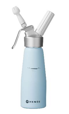 Fľaša na šľahačku , HENDI, 0,5L, Pastelovo modrá, ⌀80x(H)260mm 0,5L, modrá, Kód: 975862