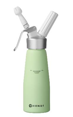 Fľaša na šľahačku , HENDI, 0,5L, Pastelovo zelená, ⌀80x(H)260mm 0,5L, zelená, Kód: 975879