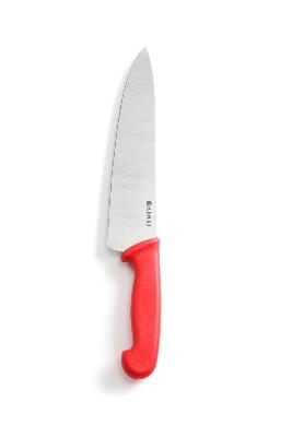 Nože HACCP červenej farby – na surové mäso, HENDI, Červená, (L)385mm červený, Kód:  842720