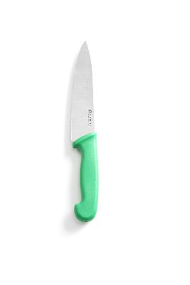 Nože HACCP zelené barvy – na zeleninu a ovoce, HENDI, Zelená, (L)320mm zelené, Kód:  842614