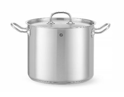 Vysoký hrniec – s pokrievkou, HENDI, Kitchen Line, 9L, ⌀240x(H)200mm KitchenLine 837306