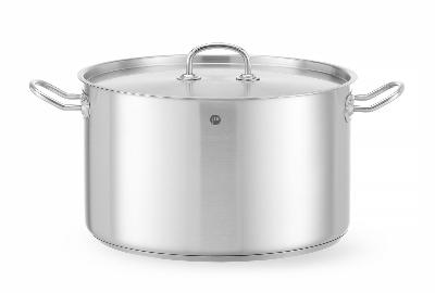 Stredný hrniec – s pokrievkou, HENDI, Kitchen Line, 15L, ⌀320x(H)190mm KitchenLine 836507