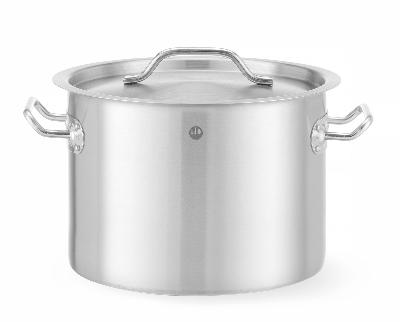 Stredný hrniec – s pokrievkou, HENDI, Budget Line, 9L, ⌀250x(H)180mm 832820 BudgetLine