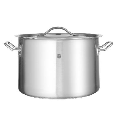 Stredný hrniec – s pokrievkou, HENDI, Budget Line, 14L, ⌀300x(H)200mm 832837 BudgetLine