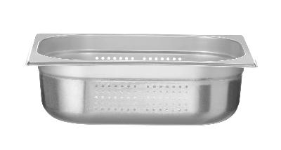 Nádoba GN 1/2 perforovaný, HENDI, Kitchen Line, GN 1/2, 6,5L, (H)100mm kod 807330, KitchenLine