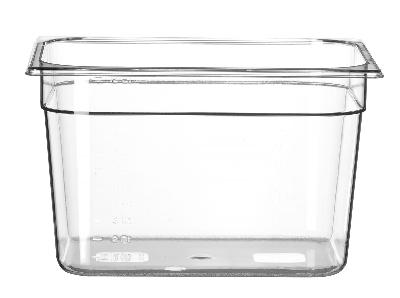 Nádoba GN 1/2, HENDI, Profi Line, GN 1/2, 12,5L, Priehľadná, 325x265x(H)200mm Kód: 861400