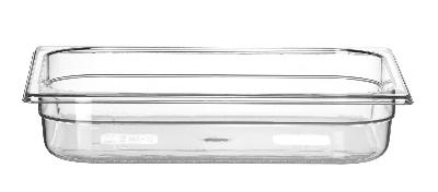 Nádoba GN 1/2, HENDI, Profi Line, GN 1/2, 4L, Priehľadná, 325x265x(H)65mm Kód: 861431