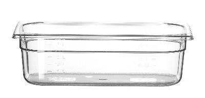 Nádoba GN 1/3, HENDI, Profi Line, GN 1/3, 4L, Priehľadná, 325x176x(H)100mm Kód: 861523