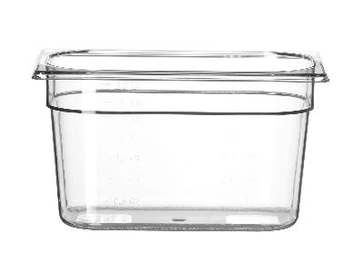 Nádoba GN 1/4, HENDI, Profi Line, GN 1/4, 4L, Priehľadná, 265x162x(H)150mm Kód: 861615