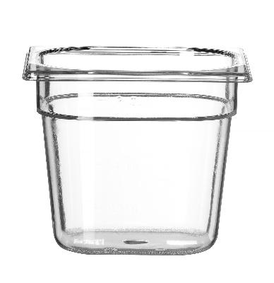 Nádoba GN 1/6, HENDI, Profi Line, GN 1/6, 2,4L, Priehľadná, 176x162x(H)150mm Kód: 861714