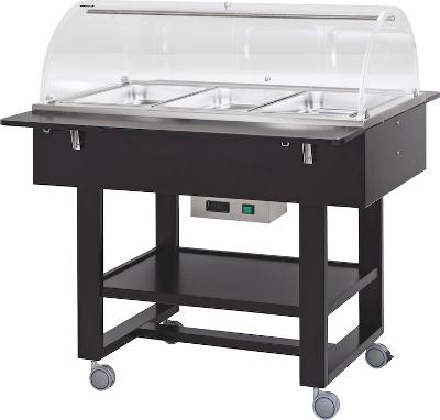 Vyhrievané gastrobufety - bain-marie CL2777NCA -carbon
