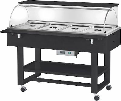 Vyhrievané gastrobufety - bain-marie ELC2834CA -carbon