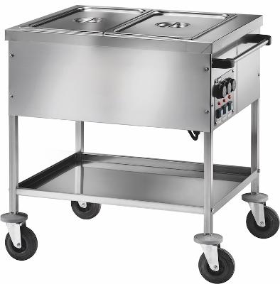 Výdajný ohrevný vozík, bain-marie CT1758TD