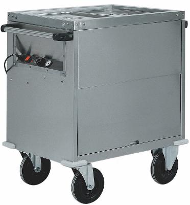 Výdajný ohrevný vozík, bain-marie CT1766