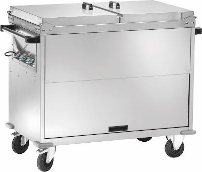 Výdajný ohrevný vozík, bain-marie CT1765TD