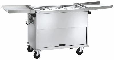 Výdajný ohrevný vozík, bain-marie CT1770TD