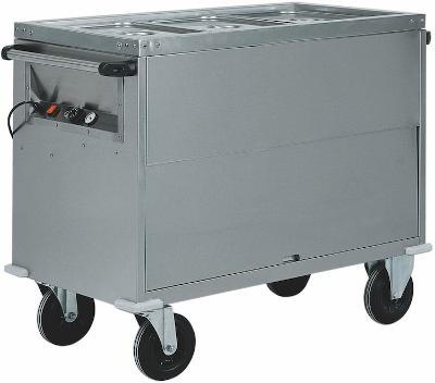 Výdajný ohrevný vozík, bain-marie CT1771