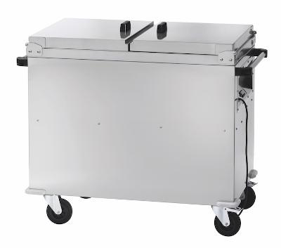 Výdajný ohrevný vozík, bain-marie CT1765
