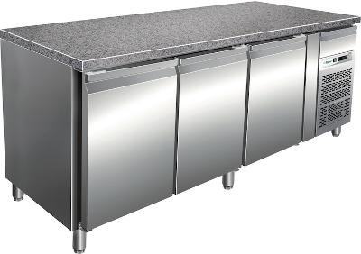 Chladiace cukrárske pulty - granitová doska - ventilované G-PA2000TNGR7