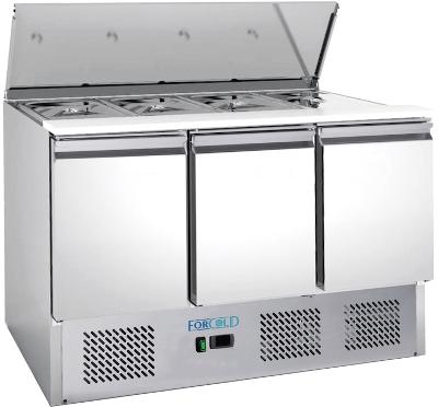 Chladiace saladety - statické G-S903-FC