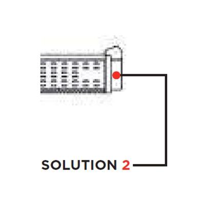 Prepojenie s digestorom SOLUTION 2 pre Flame 6L a 9