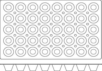 Silikónová forma Mini-tartelette 676356