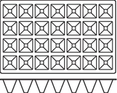 Silikónová forma Pyramide 676370