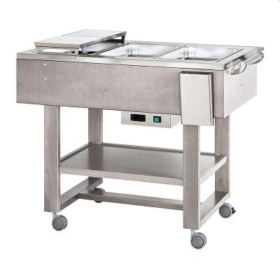 Vyhrievané gastrobufety - bain-marie CL2770NCE -ash gray