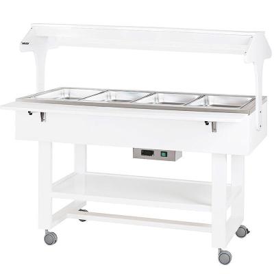 Vyhrievané gastrobufety - bain-marie ELC2828B -white