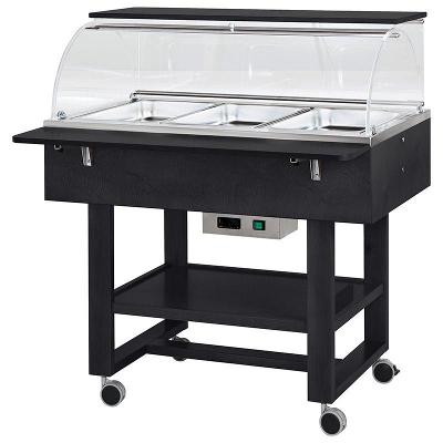Vyhrievané gastrobufety - bain-marie CL2778NCA -carbon