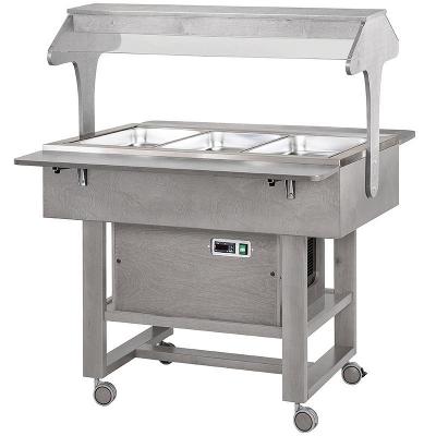 Chladený gastrobufet CLR2786NCE -ash gray