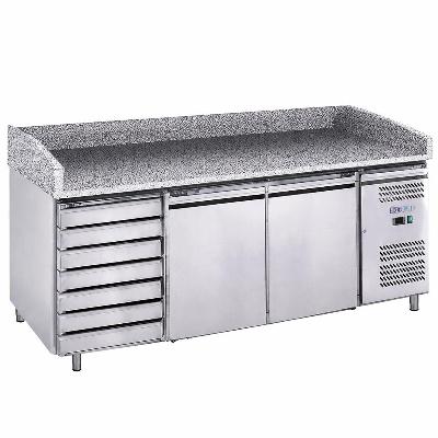 Ventilované chladiace pulty na pizzu G-PZ2610TN-FC