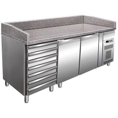Ventilované chladiace pulty na pizzu G-PZ2610TN