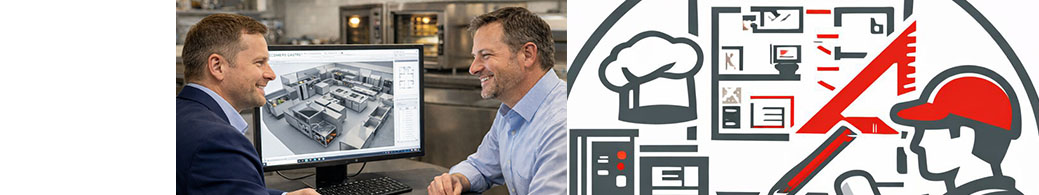 Designing, planning of catering operations.